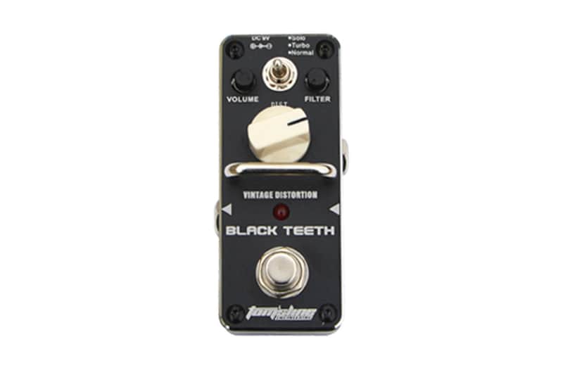 Tom's Line Engineering ABT-3 Black Teeth Vintage Distortion Guitar Effects Pedal image 1