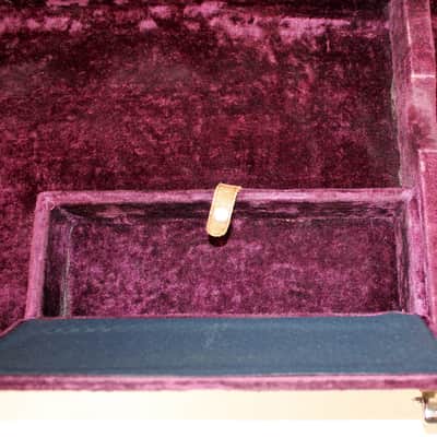 Ampeg or Burns Guitar Case • 1960's • Blue Diamond Tolex image 16