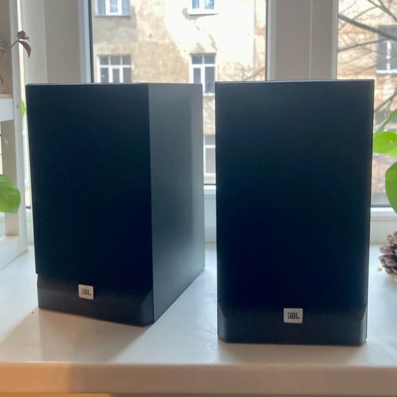 JBL XE-1 bookshelf speakers from the 90s. Wood finish. | Reverb España