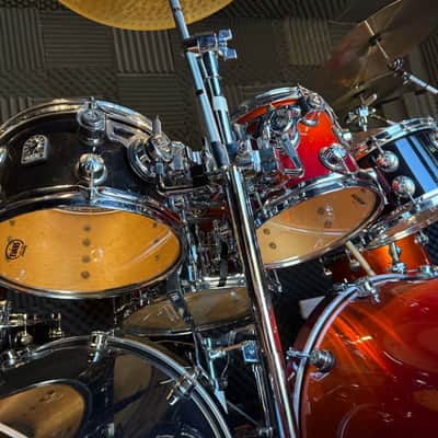 NATAL LARGE DRUM KIT. 12 DRUMS IN ALL. 7 CYMBALS image 25
