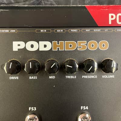Line6 POD HD500 Multi-Effect Unit - Black image 3