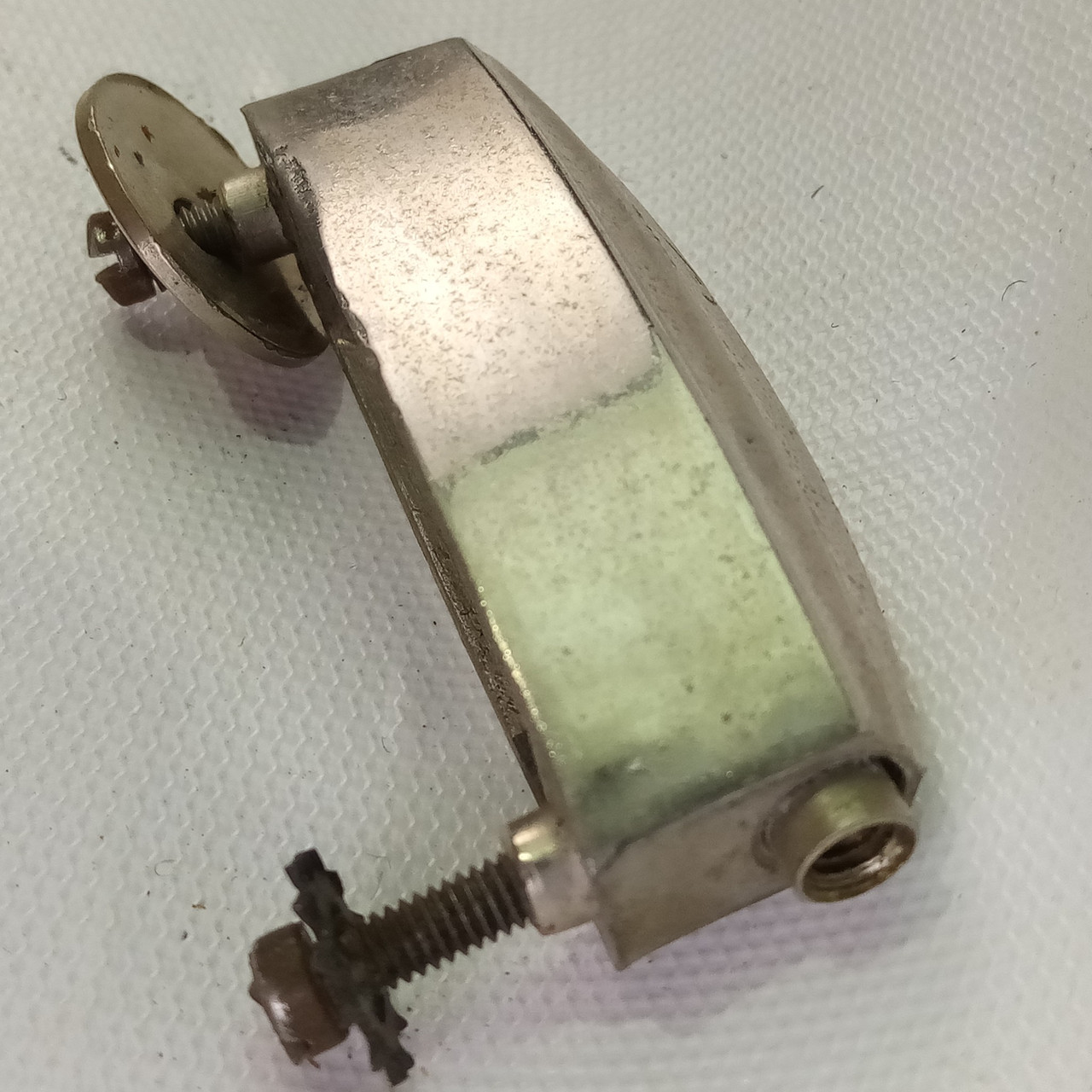 Slingerland Cigar/Streamline 1x Floor Tom Drum Lug Radio King Nickel Vintage 40s — main photograph