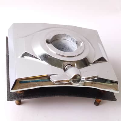 Premier RockLock Bass Drum Tom Post Arm Receiver Mount Chrome Vintage Early2000s image 2