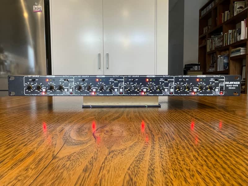 Drawmer DS-404 Quad Noise Gate - Black image 1
