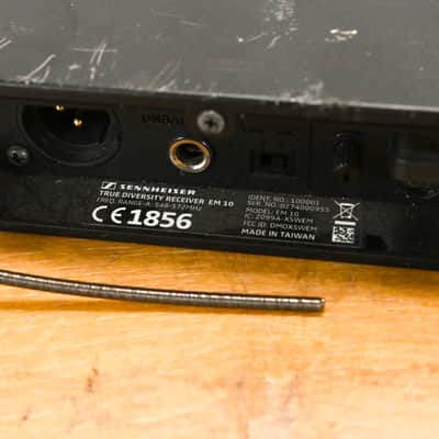 Sennheiser EM 10 Receiver w/ SK-XSW Bodypack - 548-572 MHz (NO PSU) CG01SCA image 8