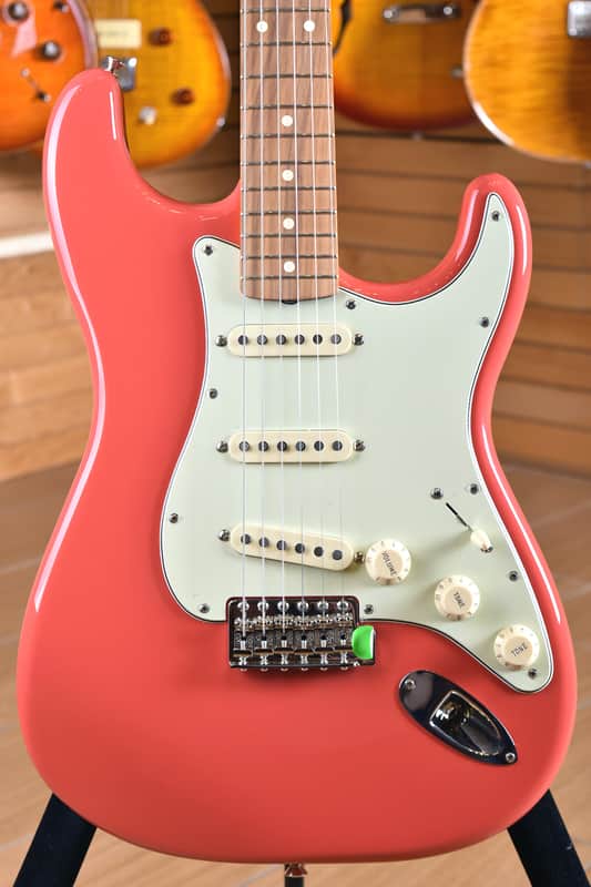 Fender Mexico '60s Stratocaster Lacquer Fiesta Red | Reverb