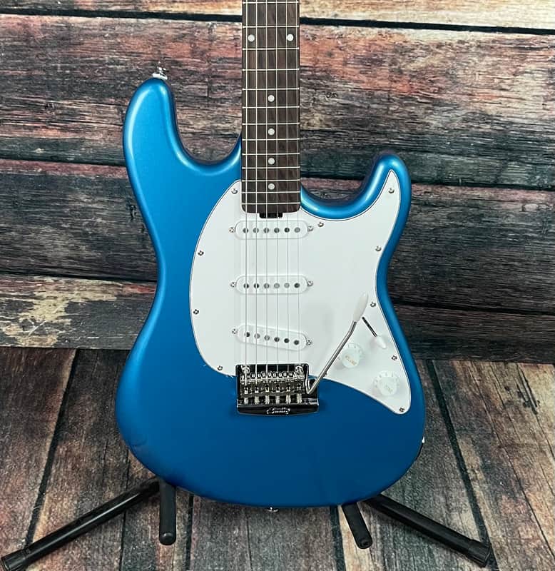 Sterling by Music Man Cutlass SSS CT50SSS-TLB-R2 Electric Guitar- Toluca Lake Blue image 1