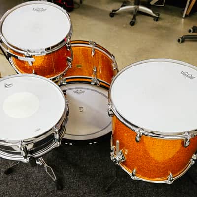 Gretsch Broadkaster 2023 - Gold Glass Glitter image 7