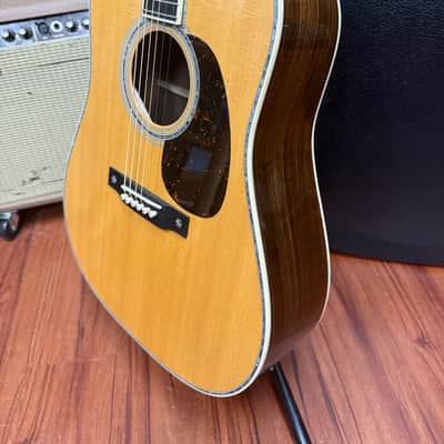 Martin D-42 Standard Series Dreadnought Acoustic Guitar- 2023 - Natural w/OHSC image 7