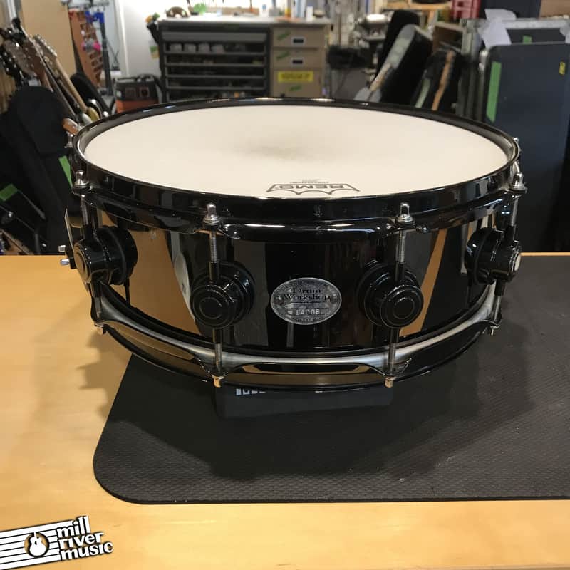 DW 14x5  Workshop Series Nickel over Brass Snare *Very Good Condition* image 1