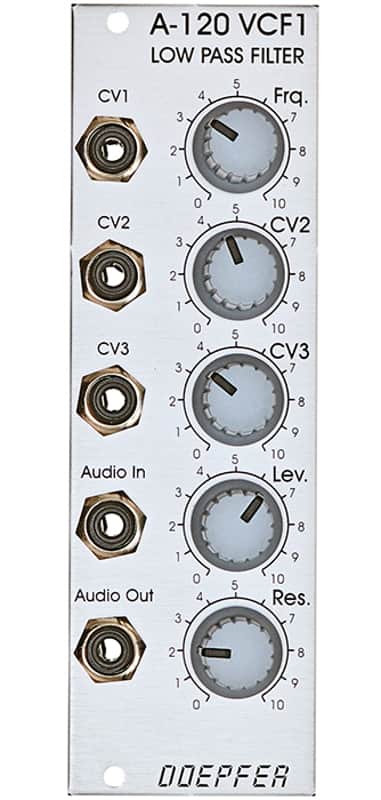Doepfer A-120  Low pass filter, transistor ladder (Moog), eurorack module. image 1