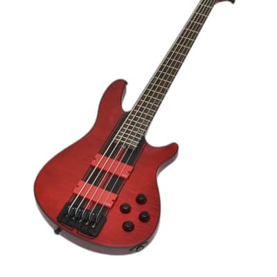 Schecter C-5 GT Bass Satin Trans Red B-Stock 0674 image 2