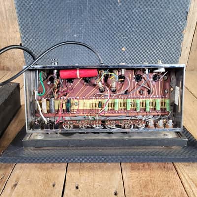 Ampeg B-15-N 1966 w/ Altec Speaker Serviced - Blue Checker image 17