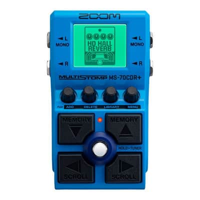Zoom MS-70CDR+ MultiStomp Guitar Effects Chorus/Delay/Reverb Pedal image 3