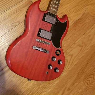 RARE Epiphone SG G-400 Vintage Faded Korea '61 Style w/ bound neck Gibson USA Pickups Upgraded Electronics image 1