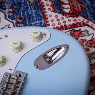 FENDER USA Custom Shop 50's Ltd Roasted Closet Classic Stratocaster "Sonic Blue + Roasted Maple" (2025) (Reserved) image 11