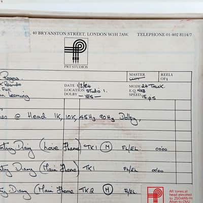 BASF (Studio Recorded Master) 2-inch 24-track Master Tape image 4