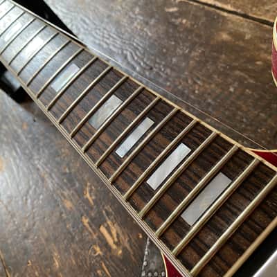 Greco Vintage SA-550 Semi-Acoustic Late 1970's Persimmon Red w/ Hardcase image 17