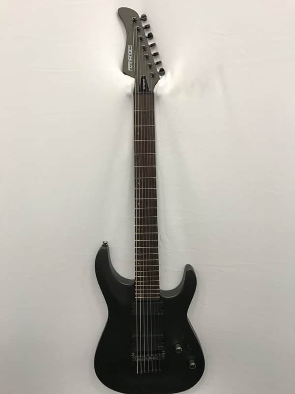 Fernandes Revolver Limited 7 Baritone Guitar - Metallic Black