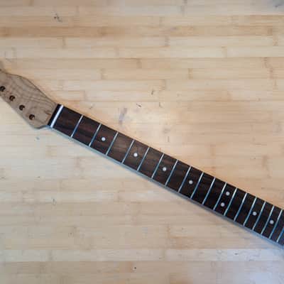 Roasted AAA Flame Maple Telecaster Tele Neck image 5