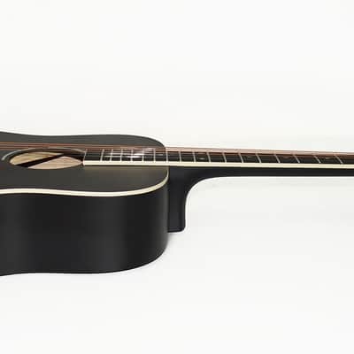 Brand New Acoustic Guitar 12 Strings made in Ukraine by Trembita Natural Wood Black Color Amazing Rich Sound! image 8