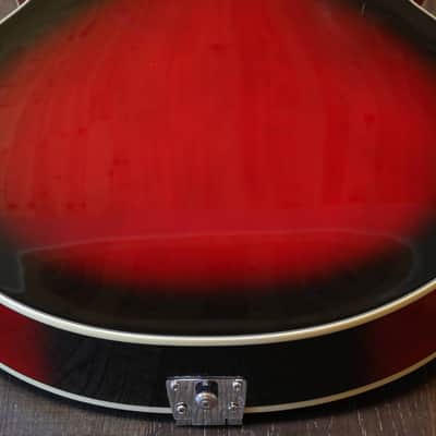 2015 Ibanez Artcore AF75-TRS-12-06 Hollowbody Electric Guitar Trans Red Sunburst + Hard Case image 16