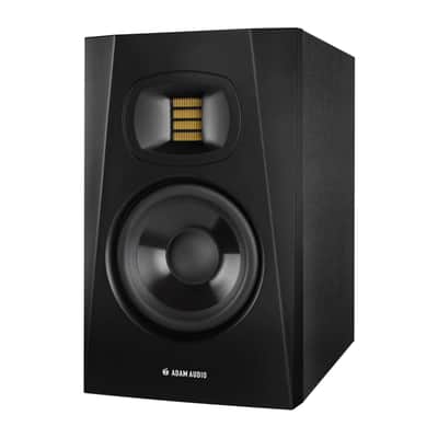 Adam Audio T5V Studio Monitor Speakers with Powerful Active Nearfield Sound w/Focusrite Scarlett 2I2 Interface Bundle image 7