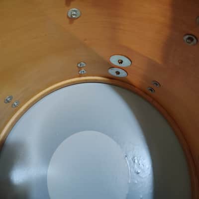 Ludwig 15"(diameter)x12"(Depth) Floor Tom (conversion) 1970's - Gold Sparkle image 15