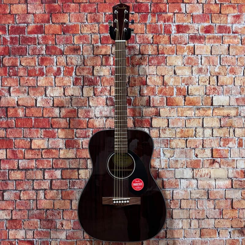 Damaged Fender CC-60S Acoustic Guitar - Mahogany image 1