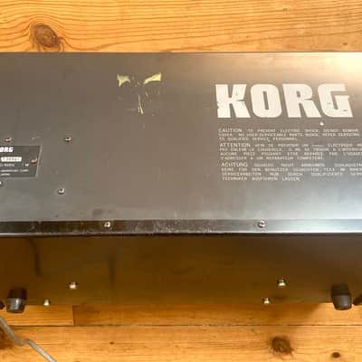 Korg MS-10 1970s - Black -100% fully working order little mark on a key image 3
