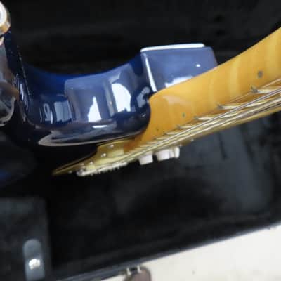 2002 Fender Classic Player Stratocaster, Maple, C-Neck, Cobalt Blue Transparent (Custom Shop) image 15