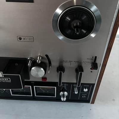 Akai GX-210D 1/4" 4-Track 2-Channel Tape Recorder 1973 - 1977 - Silver image 2