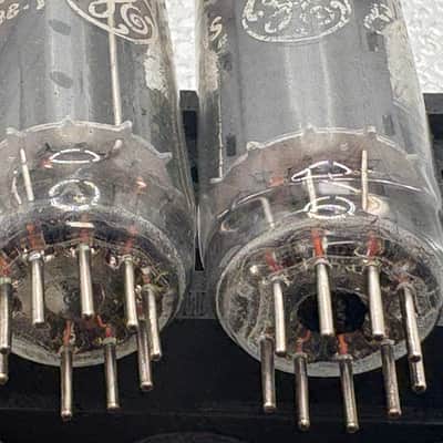 Amplitrex tested GE 7044 7119 5687 Vacuum Tube Pair dated September 1979 image 9