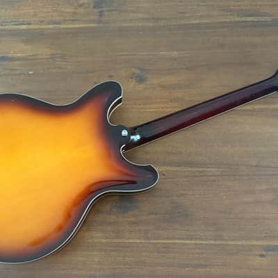 Yamaha, SA30T, Vintage Hollow Body, 1973, Sunburst, MIJ image 4