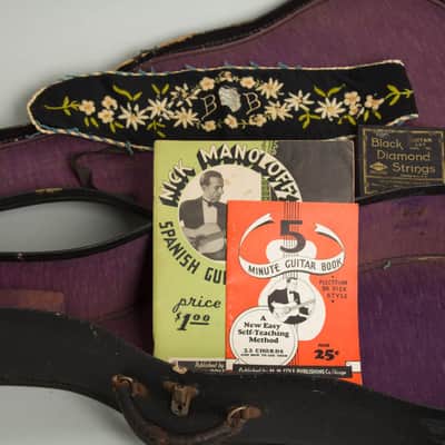 C. F. Martin  0-17 Flat Top Acoustic Guitar (1931), ser. #47766, black tolex hard shell case. image 13