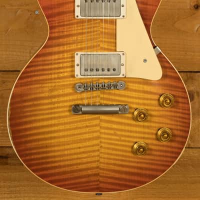 Gibson Custom Murphy Lab 1959 Les Paul HP Top | Sunrise Tea Burst - Heavy Aged image 11