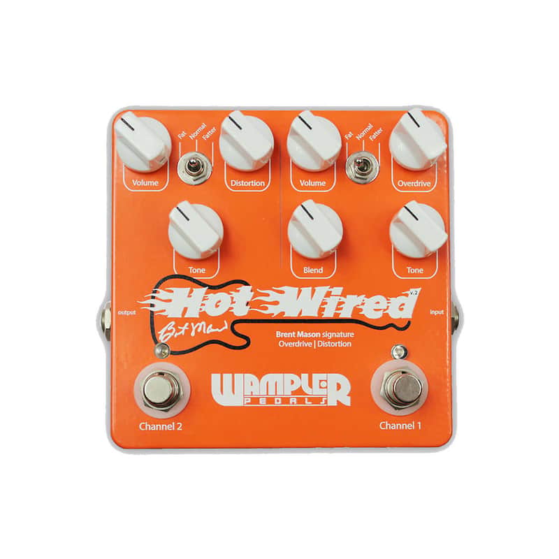 Wampler Hot Wired V2 Overdrive/Distortion Pedal image 1