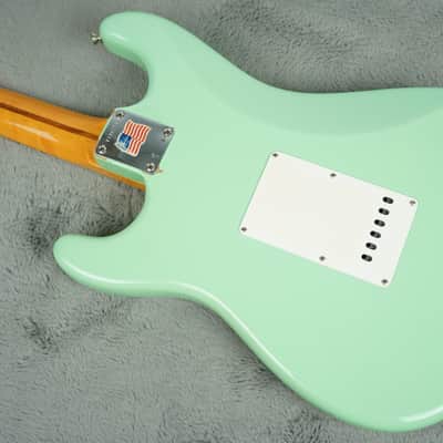 2010 Fender American Vintage ’57 Stratocaster, Surf Green + OHSC image 14