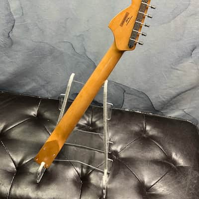 Squier Classic Vibe 70s Loaded Stratocaster Neck Vintage Tint with CBS Style Headstock image 4