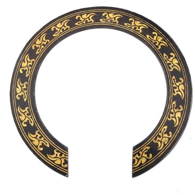 Gold Circle Classical Guitar Soundhole Rosette image 1