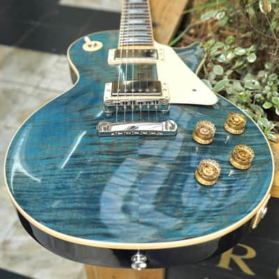 Gibson Les Paul Traditional in Ocean Blue (2015) image 10