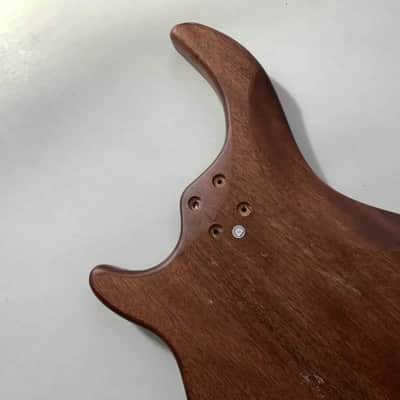 Custom Okoume Wood Bass Guitar Body DIY Project image 3