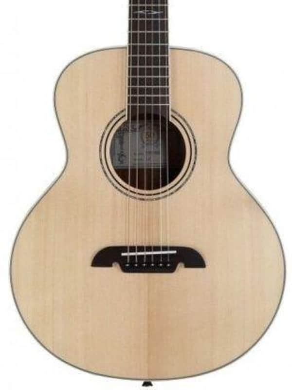 Alvarez LJ2E Little Jumbo Acoustic Electric Travel Size Guitar Natural Finish image 1