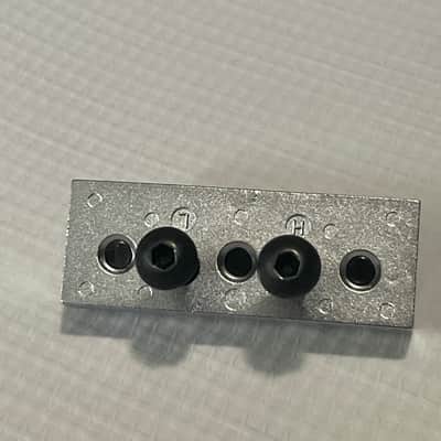 1990's Japan Ibanez RG & S Series Guitar Chrome 1 11/16" Locking Nut & Retainer Bar image 5