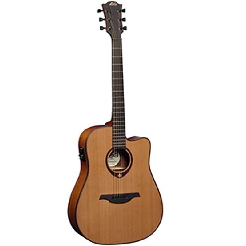 Lag T200DCE Stage Series Dreadnought Cutaway Acoustic-Electric 