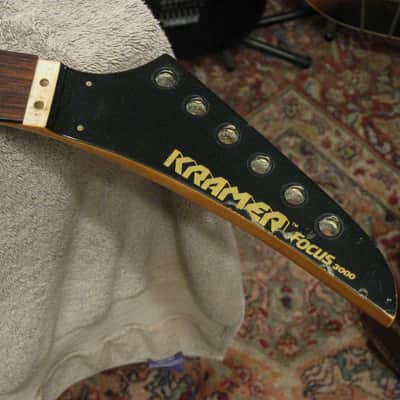 Vintage 1980s Kramer Focus 3000 Floyd Rose Guitar Neck MIJ ESP image 1