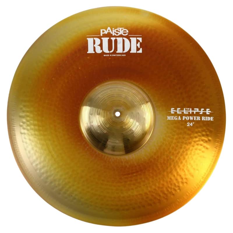Paiste 24" Rude Mega Power Ride Cymbal *USA Small Business* image 1