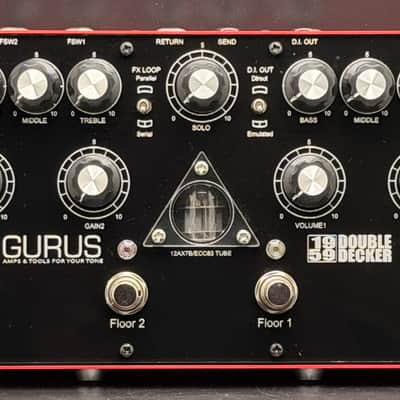 Gurus 1959 Double Decker Dual Preamp Pedal | Reverb