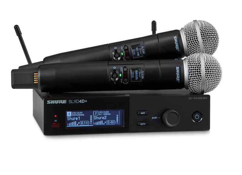 Shure SLXD24D+E/SM58 Dual - S50 image 1