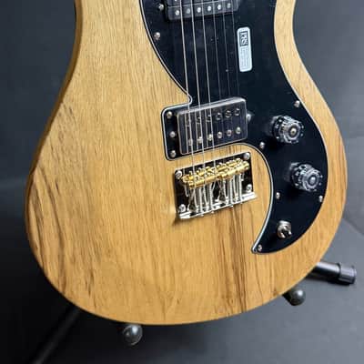 PRS S2 Vela Exotic Black Limba Limited Edition Electric Guitar Natural Satin w/ Gig Bag image 3